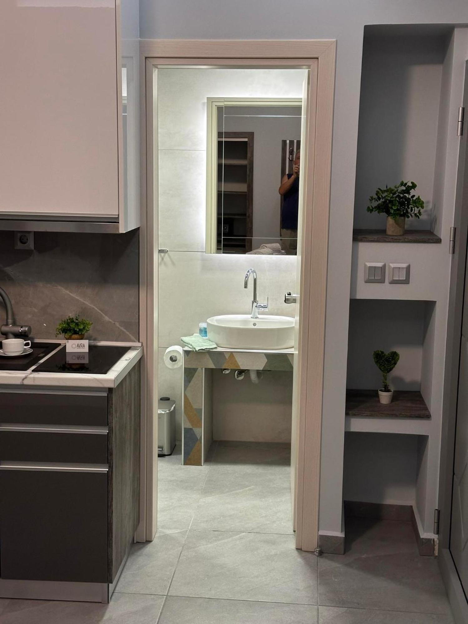 Avra Comfort Rooms Nea Poteidaia Ngoại thất bức ảnh