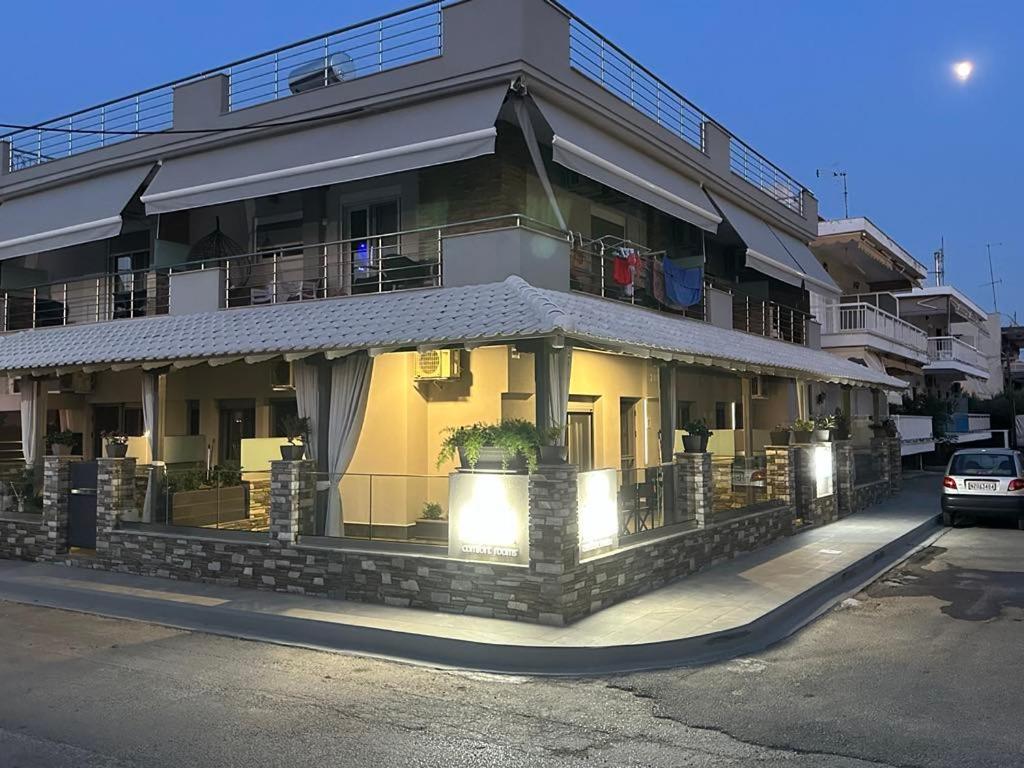 Avra Comfort Rooms Nea Poteidaia Ngoại thất bức ảnh