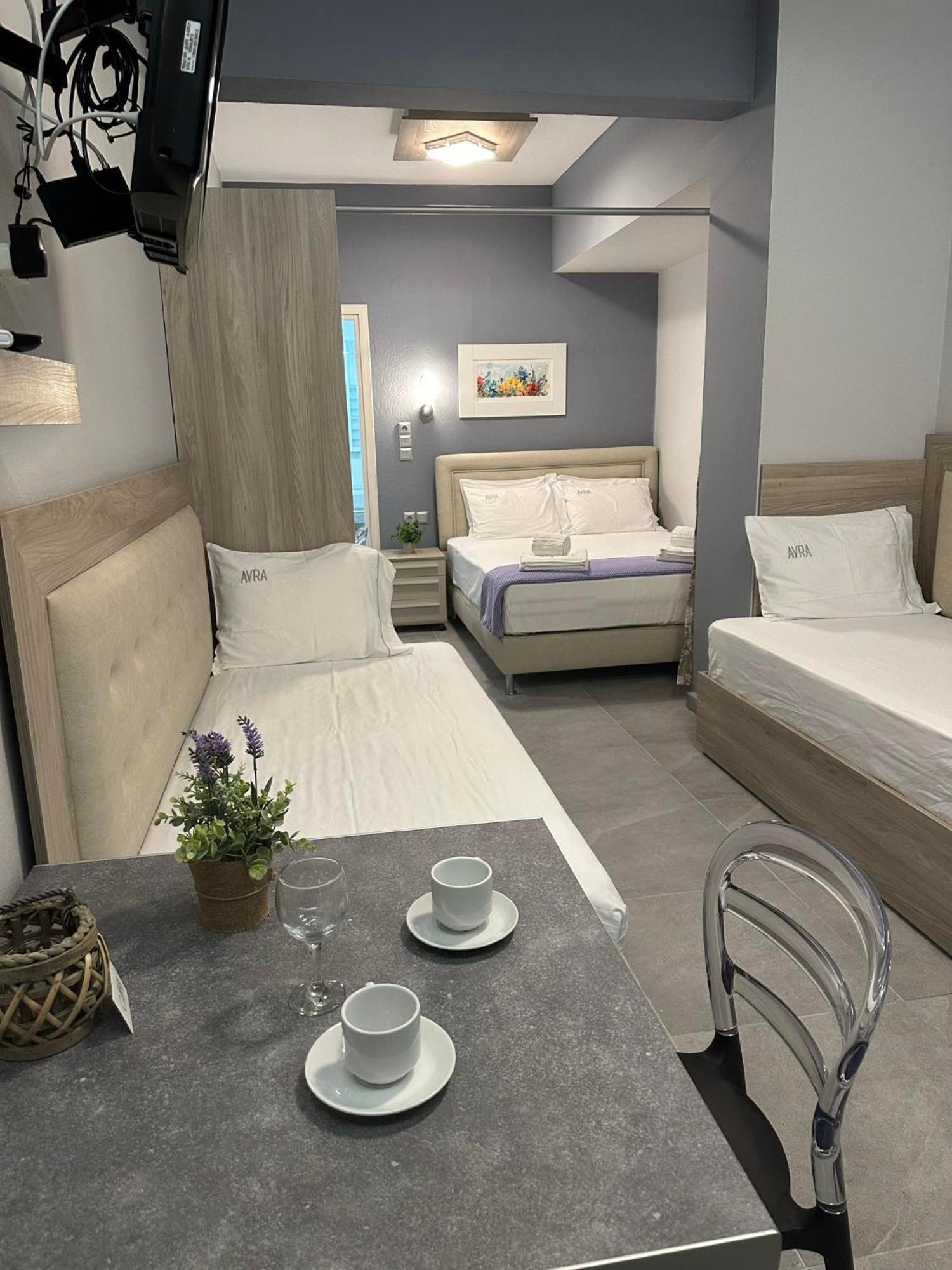 Avra Comfort Rooms Nea Poteidaia Ngoại thất bức ảnh